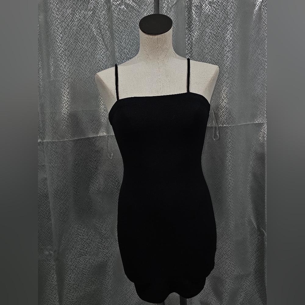 h.i.p. Black Strapless Dress